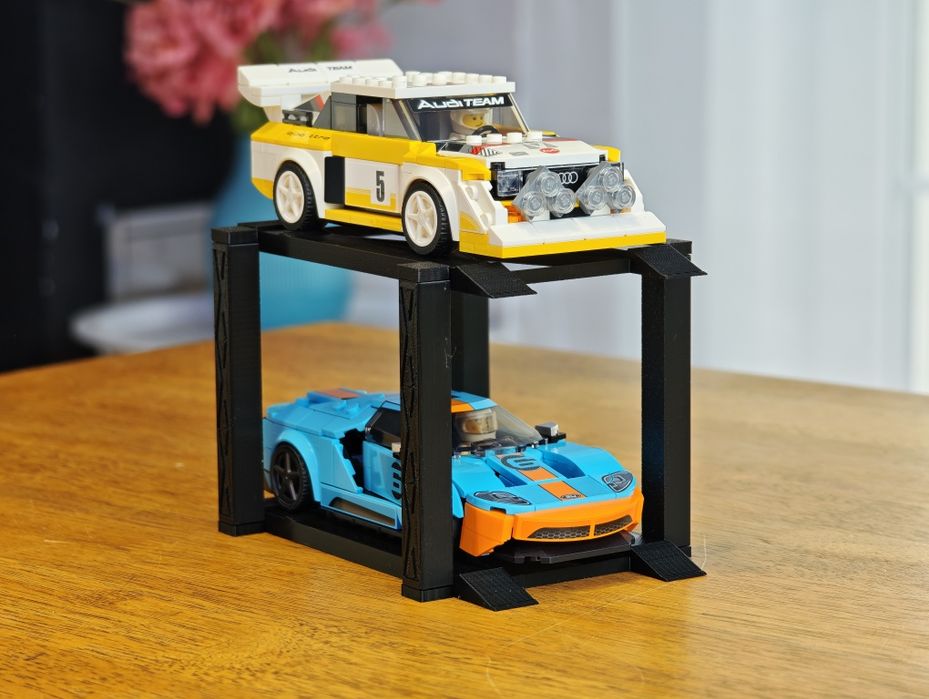 Garaż na 2 samochody LEGO Speed Champions