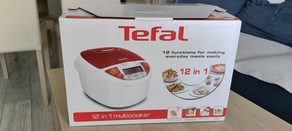 Tefal multicooker 12 in 1 RK705148 Nowy!