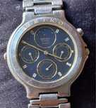 Seiko Quartz SQ100 Japan 7F38 lata 80-te