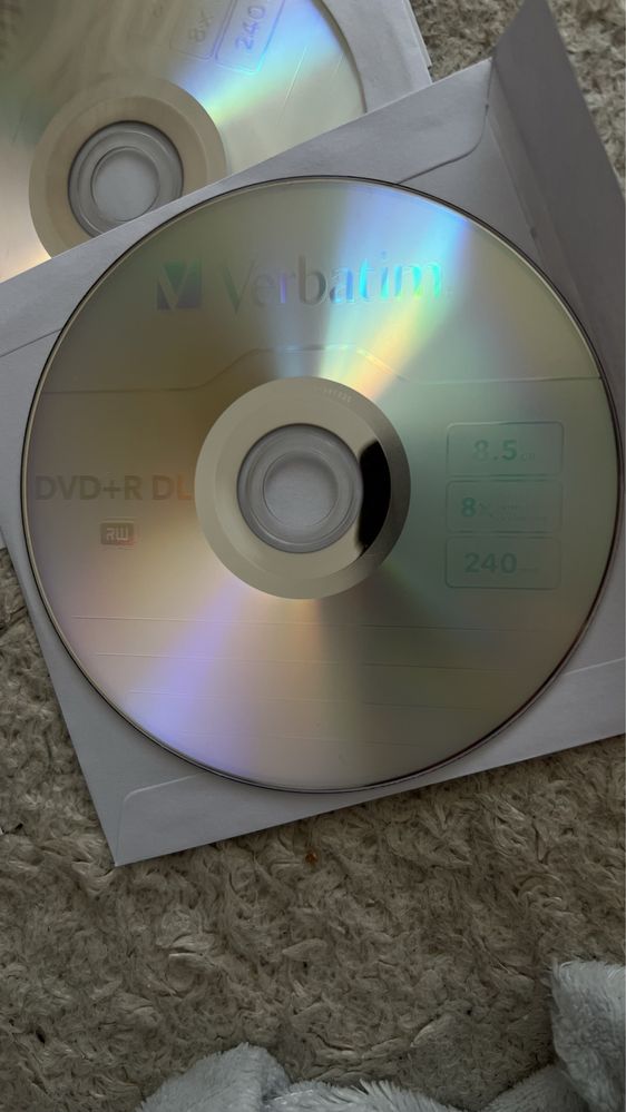 Płyta DVD+R 6 szt nowe Verbatim