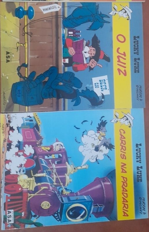 Livros Lucky Luke