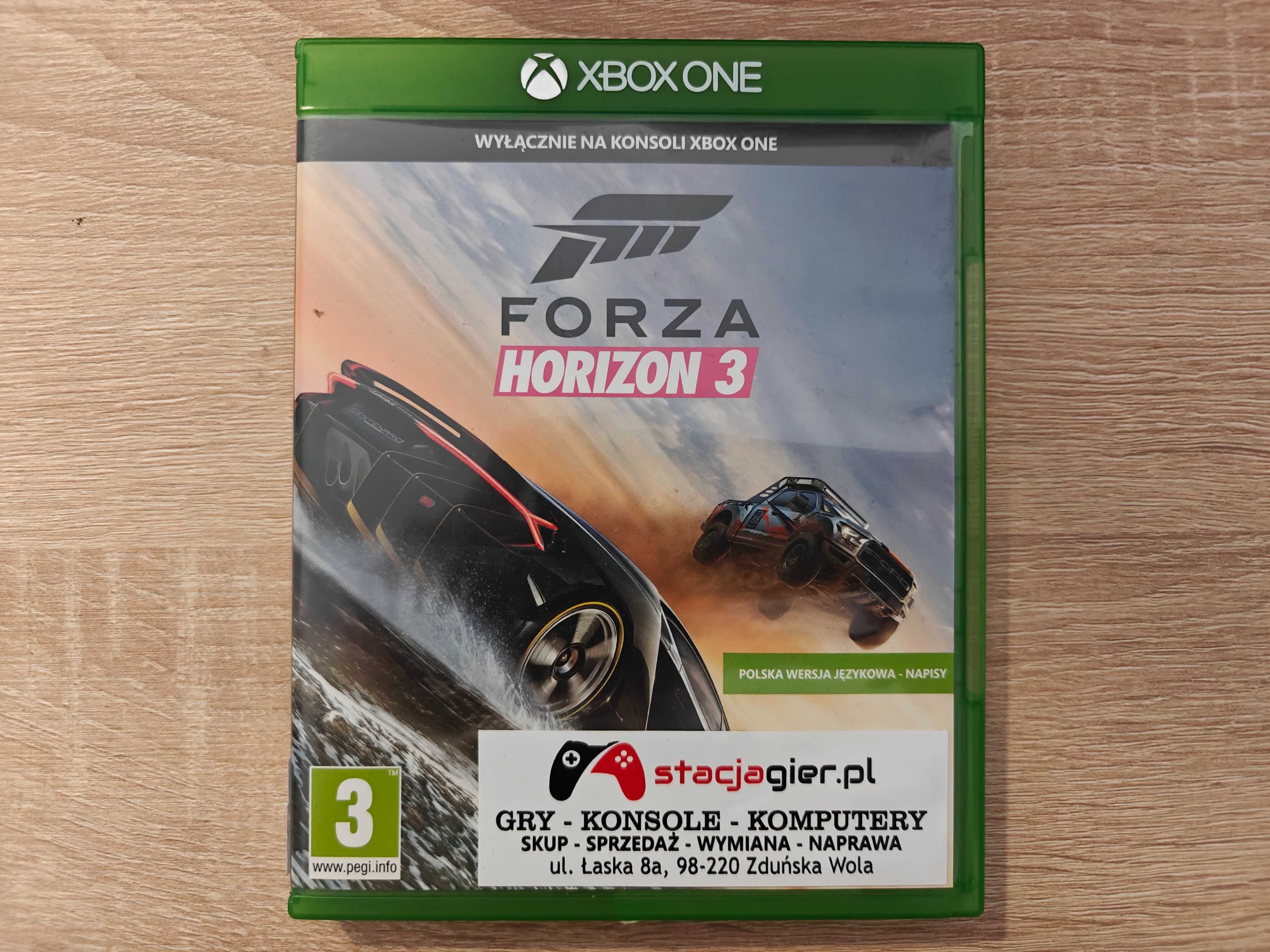 Forza Horizon 3 PL Xbox One