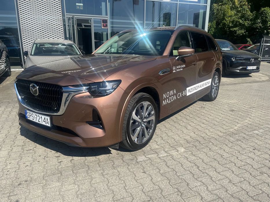 Mazda CX-80 3.3L e-SKYACTIV D 254 KM 8AT AWD Takumi Plus -samochód demonstracyjny