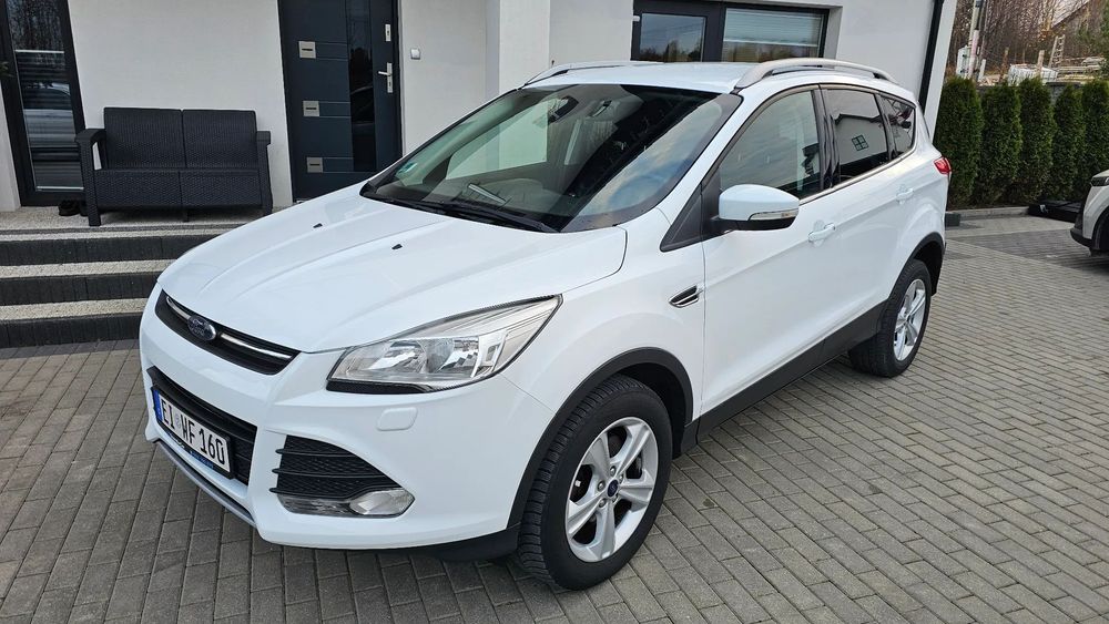 Ford Kuga 11-2015r  TDCI 150Koni / pół- skóry/ Grzane Fotele / Tempomat /Niemcy
