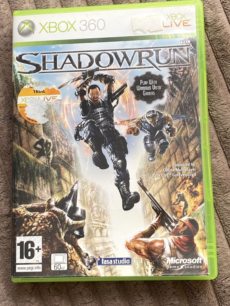 Gra xbox 360 Shadowrun