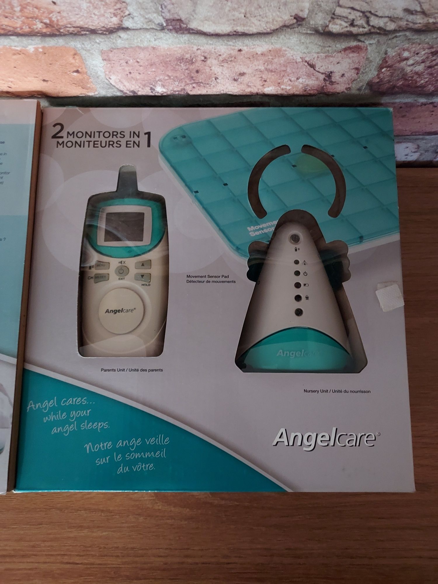 Angelcare AC401 cyfrowa niania elektroniczna  z monitorem oddechu ruch