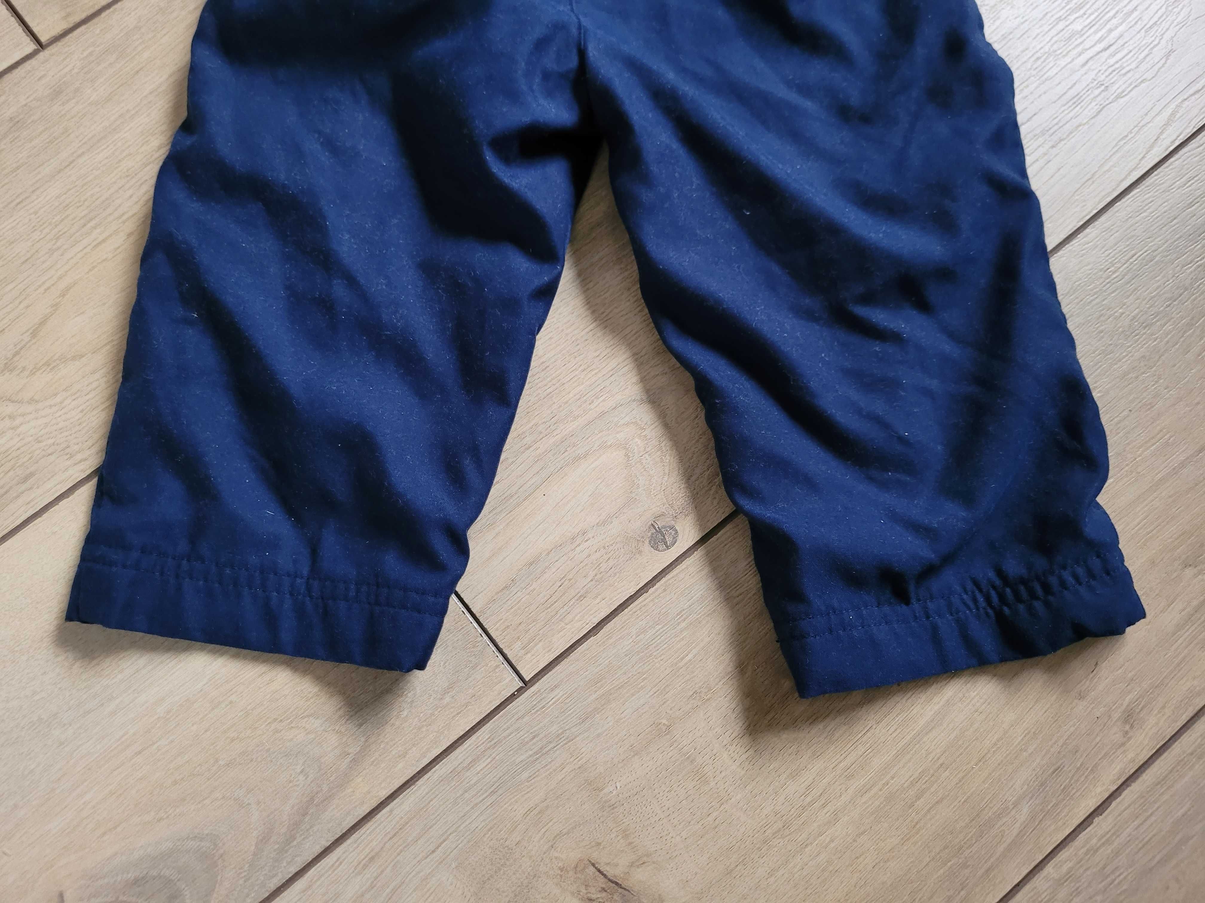 Spodnie dresowe Adidas z podszewką chłopięce 80 9-12 niemowlęce