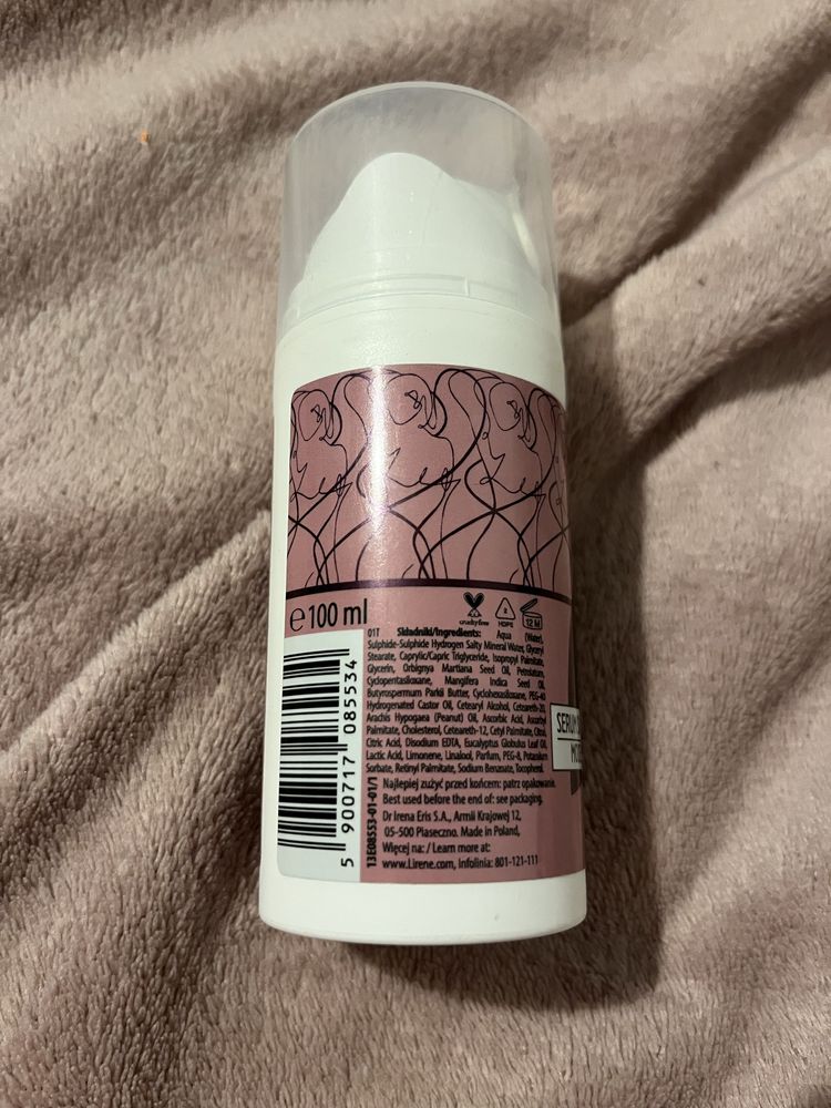 serum siarczkowe modelująco-wygładzające do ciała lirene make me slim