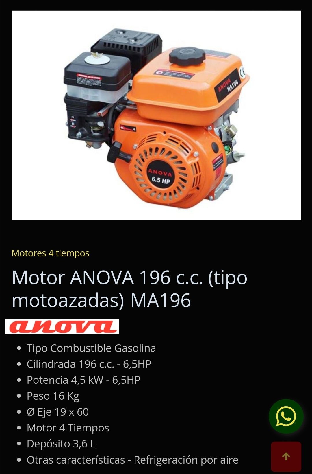 Motor e acessórios p/ Maquina Alta Pressão Anova HG3000