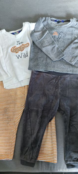 Dres niemowlęcy - 2 szt. Lupilu r. 86/92 - bawełna