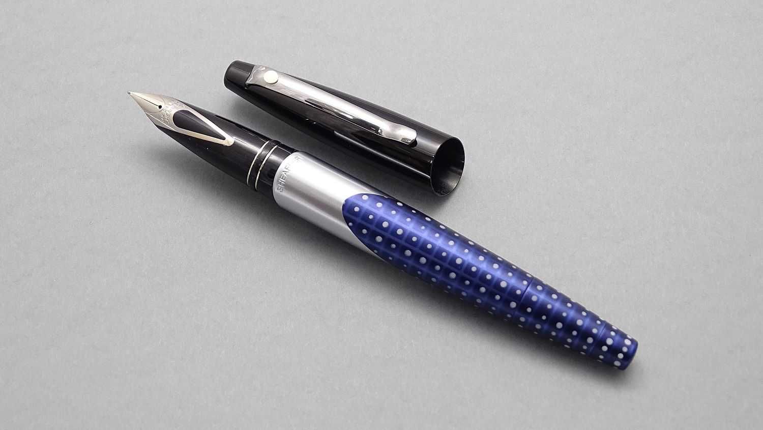 stare pióro wieczne, 2000, SHEAFFER INTRIGUE 612 CHROME & WHALE SHARK