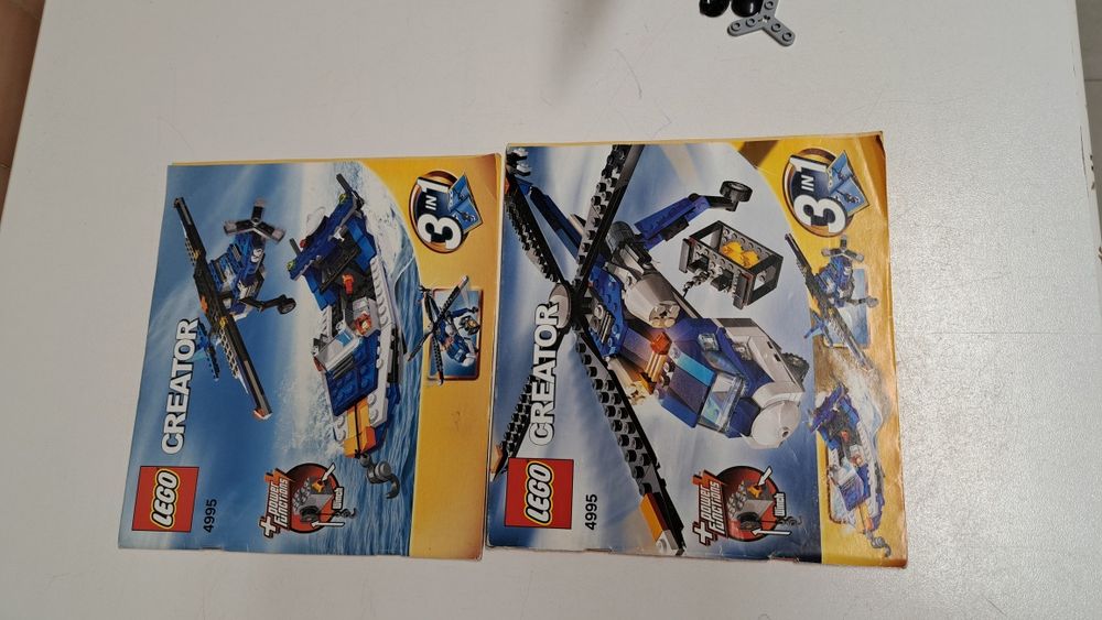 LEGO 4995 - CREATOR Cargo Copter - Completo