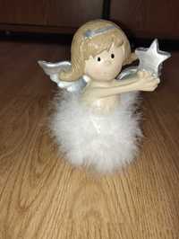 Aniołek,anioł figurka ceramiczna 15 cm nowa