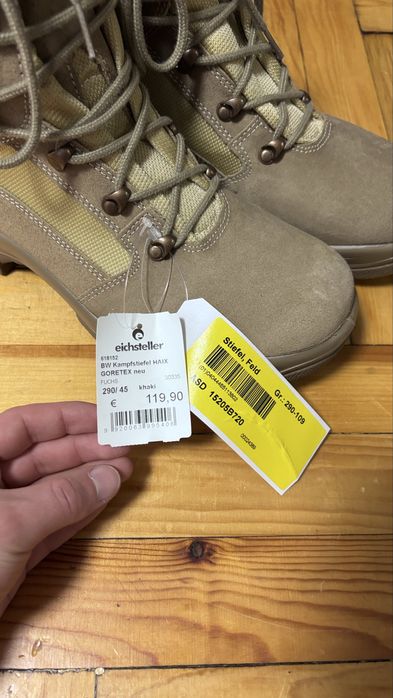 Берці Черевики тактичні Haix Bundeswehr Gore-Tex хакі