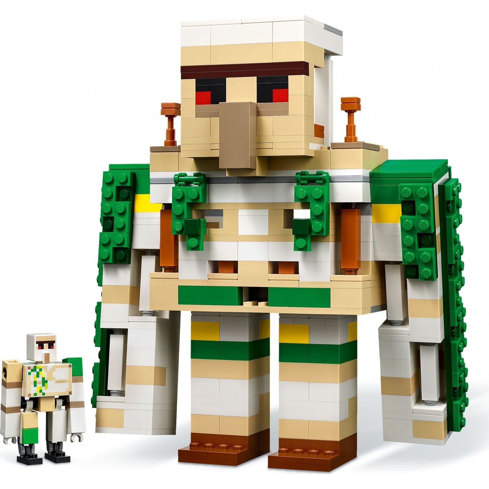 Конструктор LEGO Minecraft Фортеця «Залізний голем» 868 деталей 21250