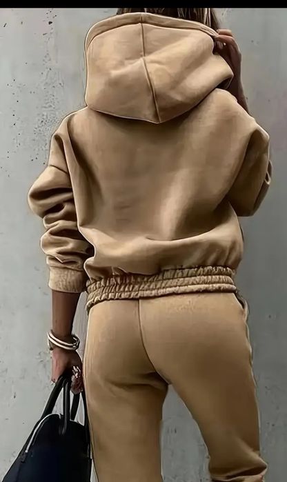 Komplet dresowy damski ocieplany rozmiar 46