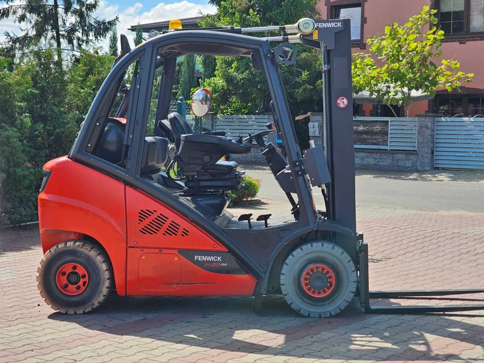 Wózek widłowy Linde H20T-02/600 Triplex LPG 2014r.