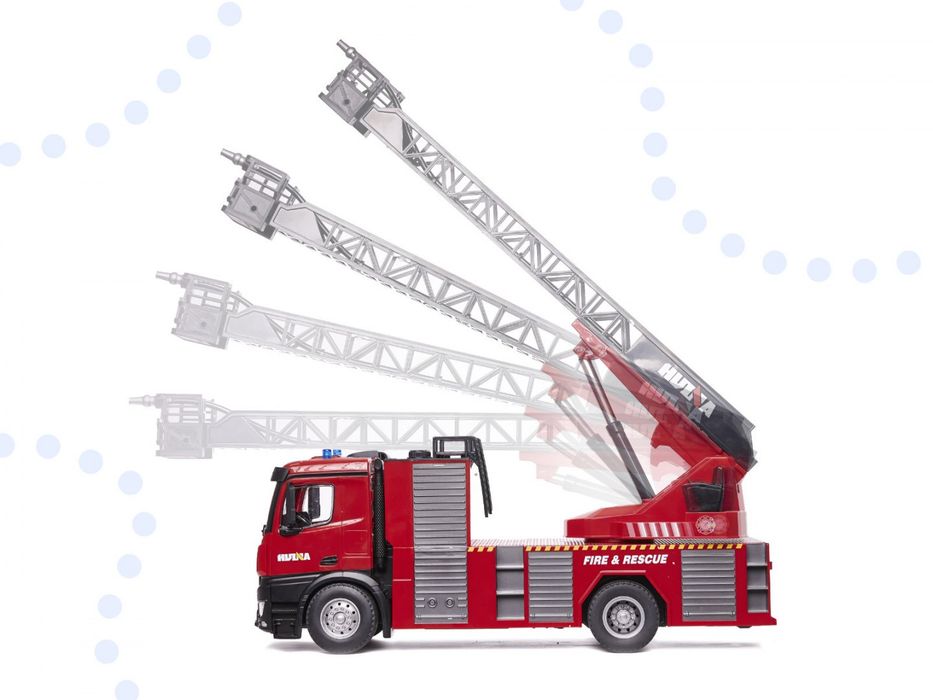 Wóz strażacki Auto zdalnie sterowany  RC H-Toys 1561 2,4GHz 1:14