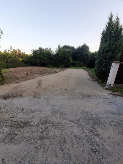 Utwardzenie terenu, budowa dróg