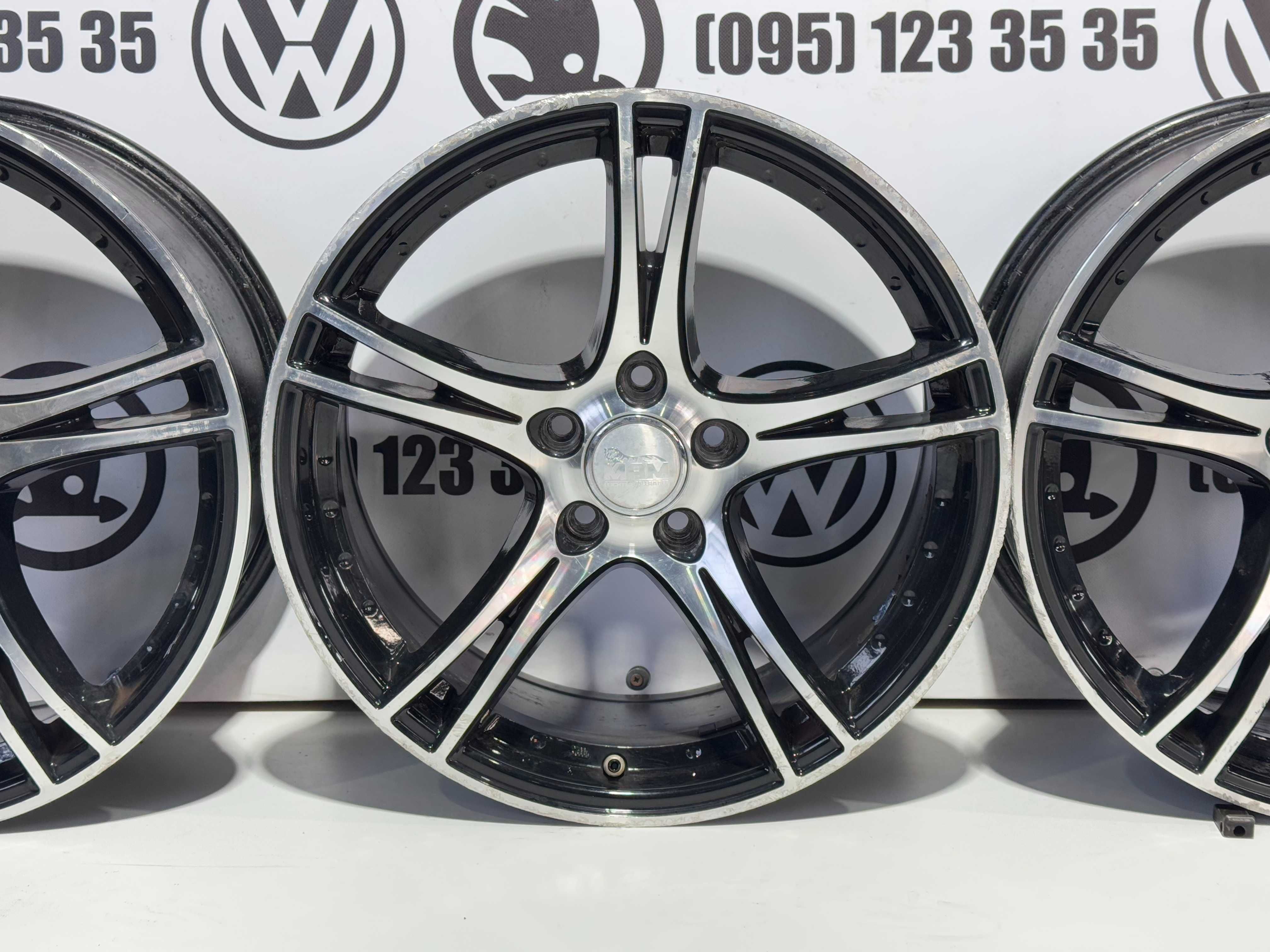 титани R18 5x112 диски vag volkswagen skoda seat passat golf b6 b7 cc