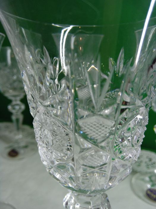 Набор хрустальных бокалов Bohemia, Чехословакия (6 шт.)