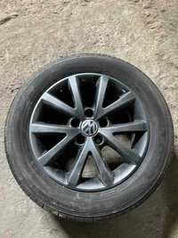 Диски з резиною 5х112 R16 Audi VW Skoda