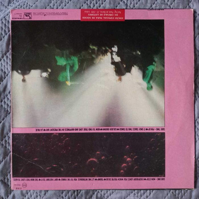 3 discos vinil STRANGLERS - La Folie - Aural Sculpture - Golden Brown