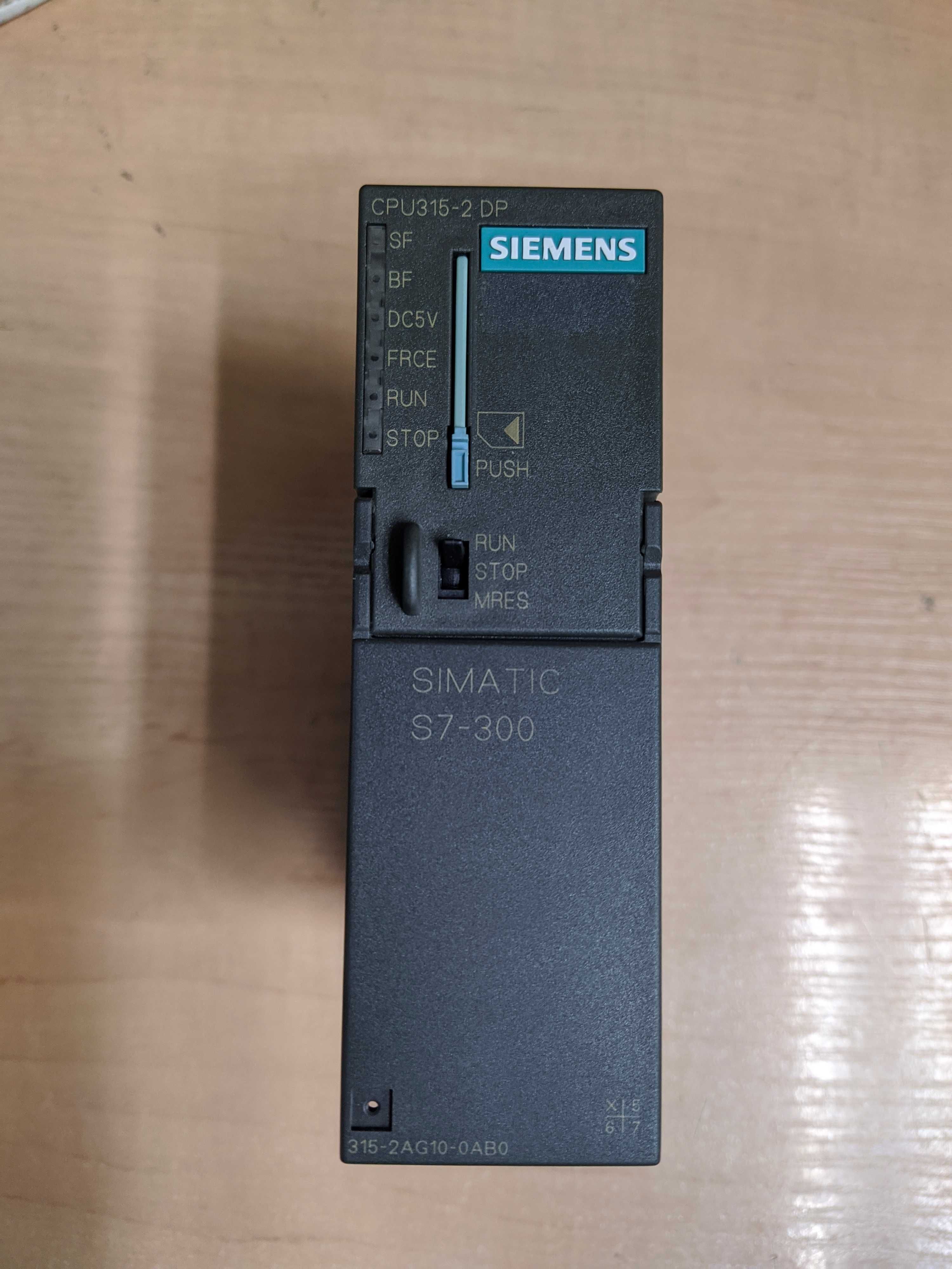 Контролер SIEMENS SIMATIC S7-300,CPU315-2DP 6ES7 315-2AG10-0AB0