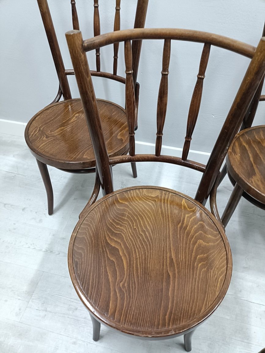 Krzesła gięte Thonet Fameg Radomsko  6szt