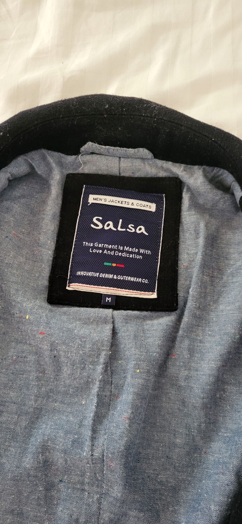 Casaco Azul da Salsa