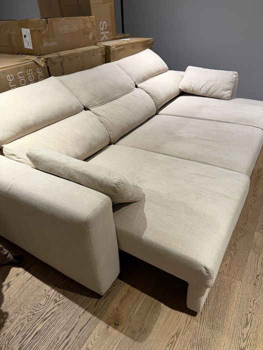 Sofa com chaiselong IKEA