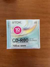 Pack 10 CDs TDK