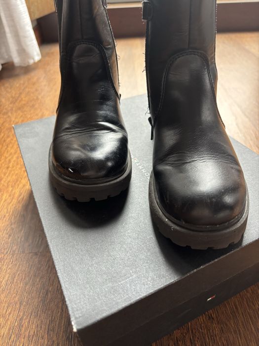 Botas cano medio tommy hilfigher