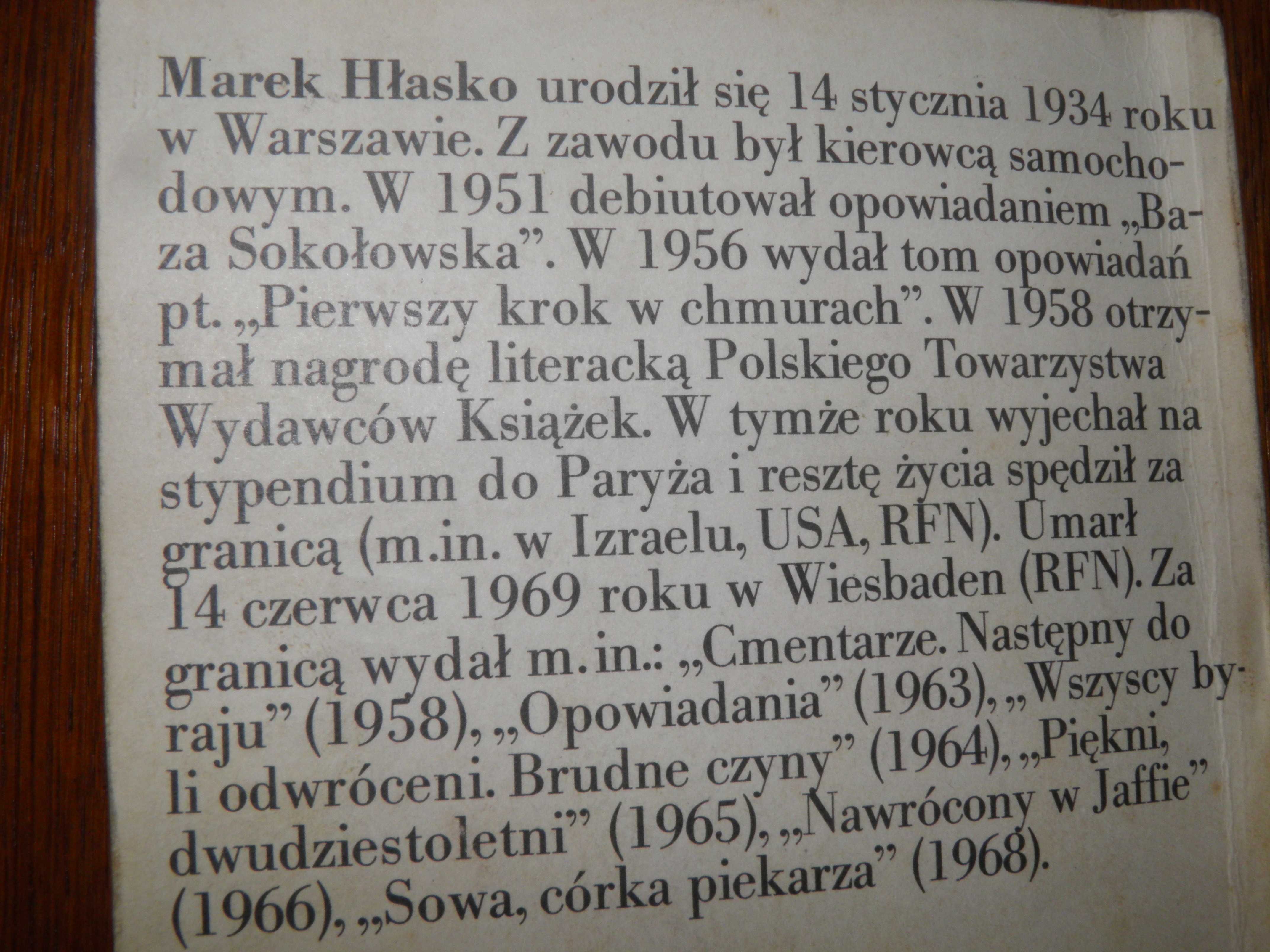 Marek Hłasko - Opowiadania oraz Piękni Dwudziestoletni