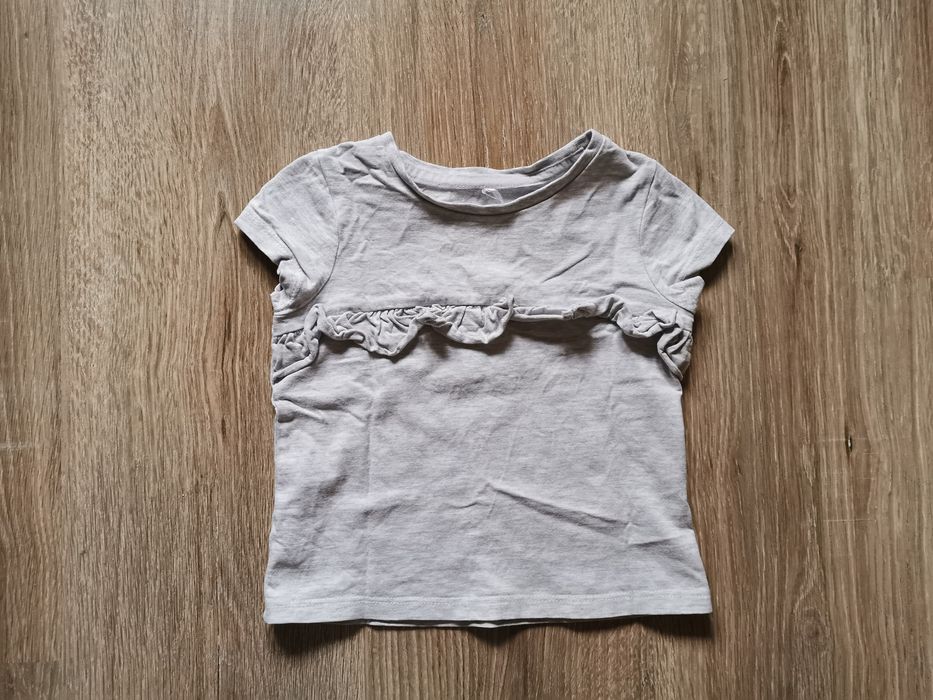 Bawełniana bluzka na krótki rękaw t-shirt George dziewczynka 86-92