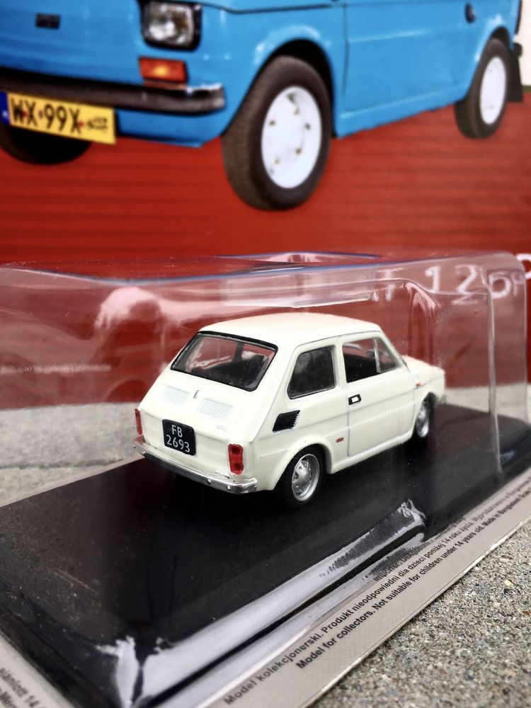 Kolekcjonerski FIAT 126P #13-auta PRL,model,autka,kolekcja
