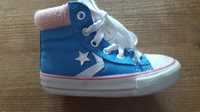 Converse blue - śliczne , kultowe trampki z UK ideał r 21/5 + gratis