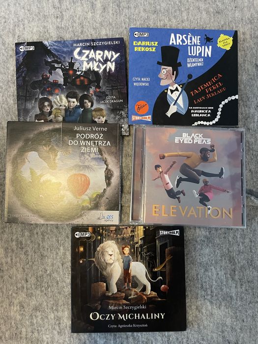 Audiobook mp3 zestaw 40 sztuk verne tomek