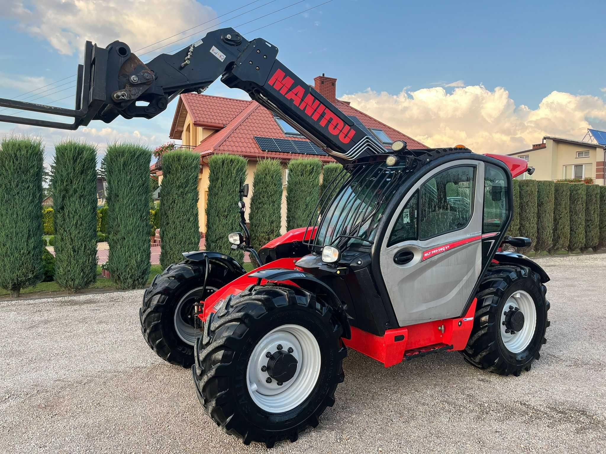 Ładowarka Teleskopowa Manitou MLT 741-120 V+ 2018 rok Widły Deutz Jcb
