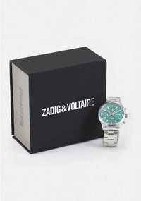 Zadig & Voltaire zegarek męski srebrny Chronograph watch SIAR4604H