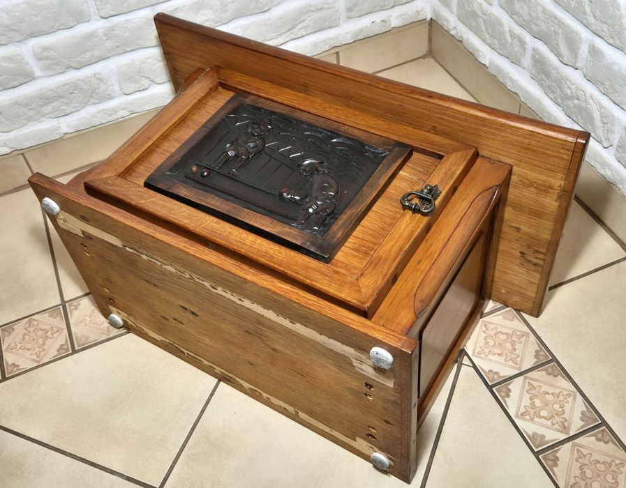 Komoda komódka drewniana szafka konsolka vintage