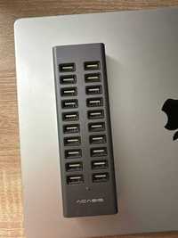 USB Hub Acasis 20 port перехідник концентратор на 20 портів