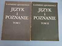 Karol Ajdukiewicz Język i Poznanie