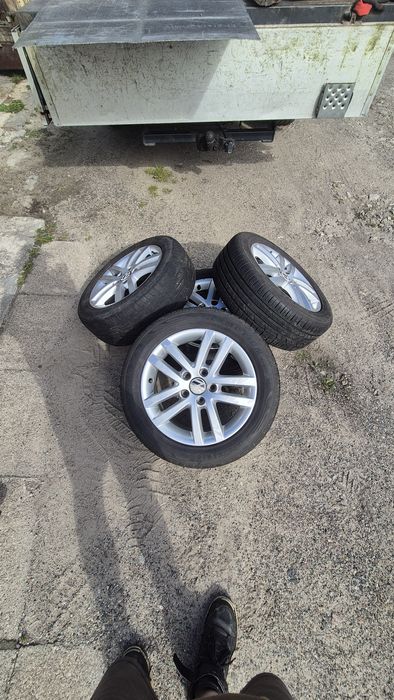 felgi alufelgi z oponami Volkswagen 5x112 16cali