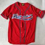 Koszulka z krótkim rękawem czerwona M męska t-shirt pionniers baseball