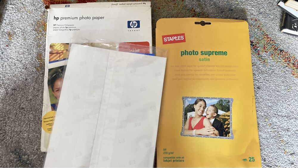 Papel A4 fotografia