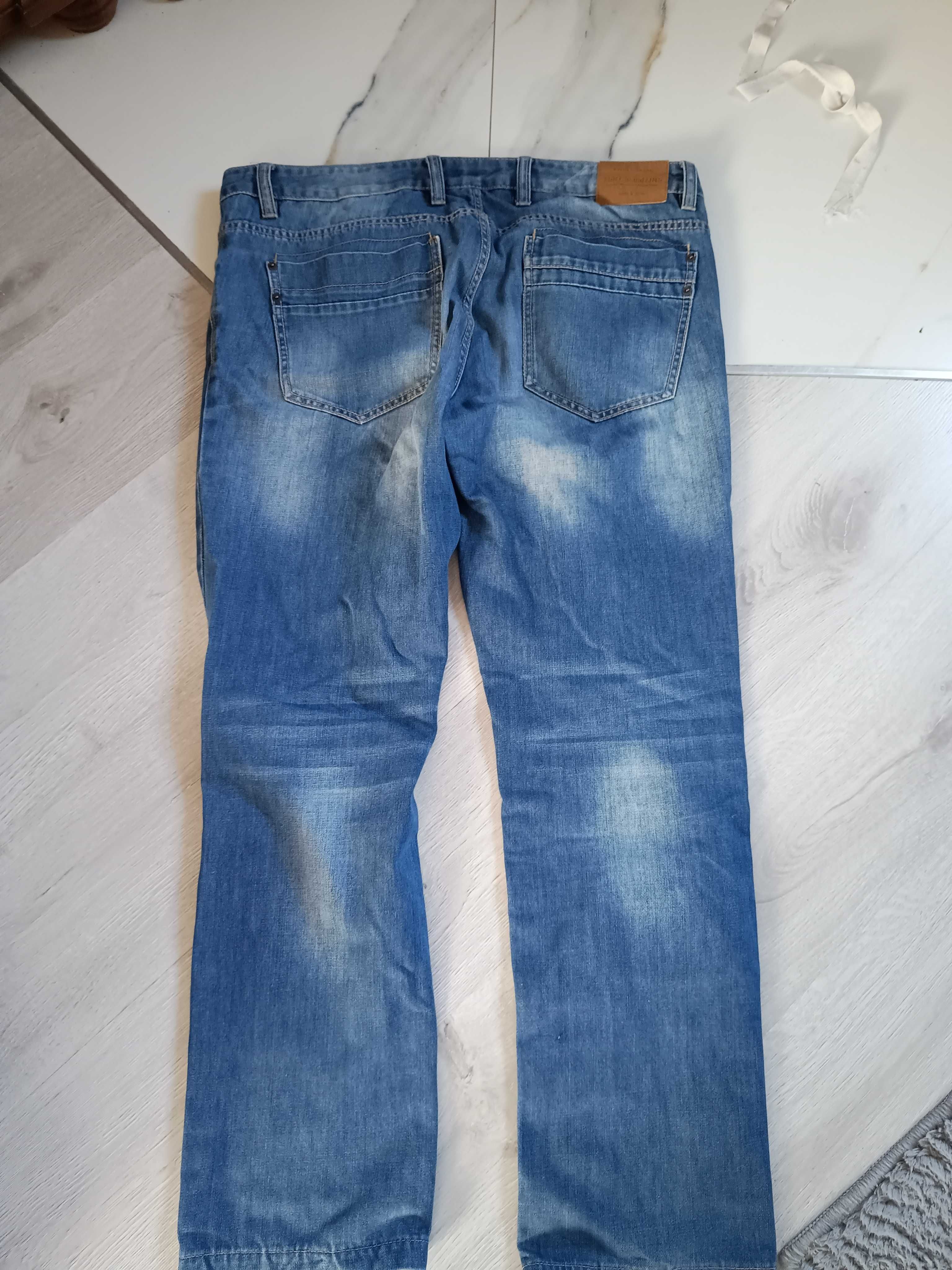 Spodnie męskie dzinsy jeansy casual i inne XXL 56