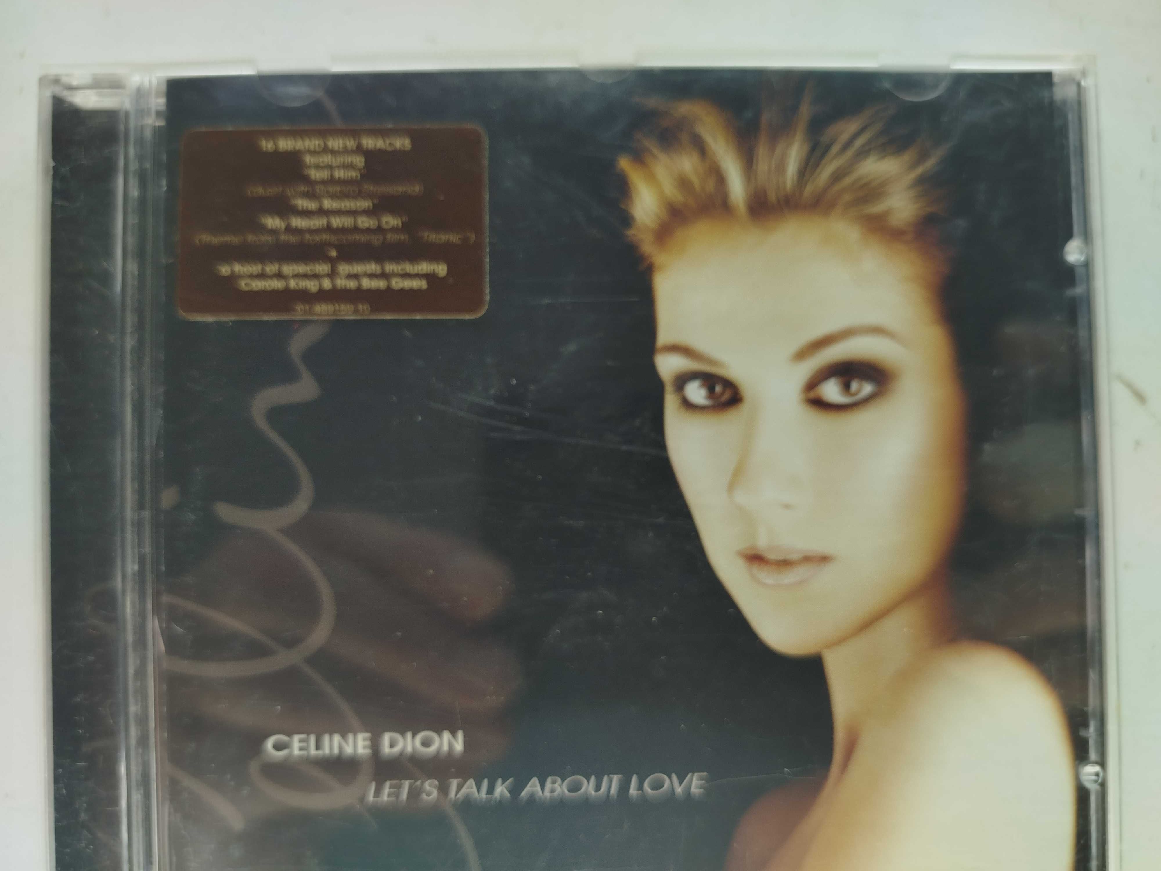 Celine Dion Let's Talk About Love CD ballad soft rock funk chanson