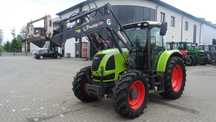 Class Ares 567ATZ SPROWADZONY ładowacz miękka oś 2008r