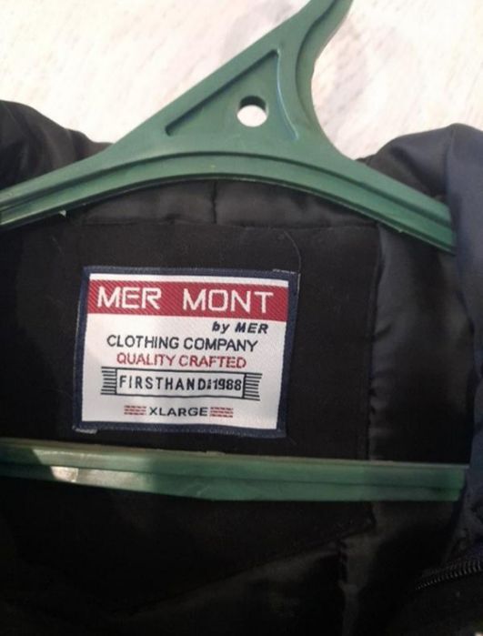 Куртка парка чорна